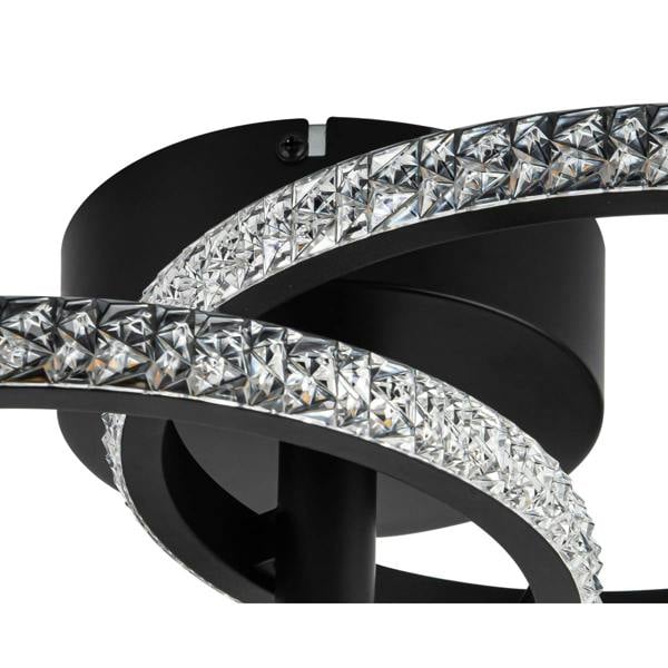 COSYLYTE Cowan 3 Ring Integrated LED Beaded Ceiling Light