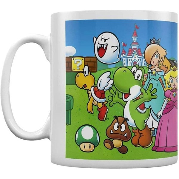 Super Mario Characters Mug - Multicoloured