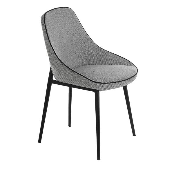 Angel Cerdá Grey Fabric Chair 4082