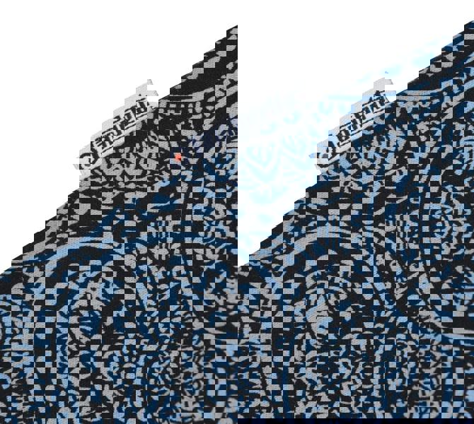 Lambretta Mens Classic Paisley Tonal Mod Retro Ska Casual Polo