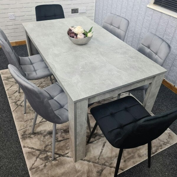 Kosy Koala Dining Table Set with 6 Chairs Dining Room and Kitchen table set of 6