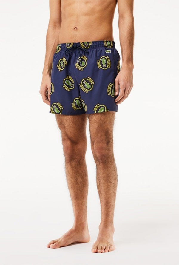 Lacoste Men's Printed Swim Shorts