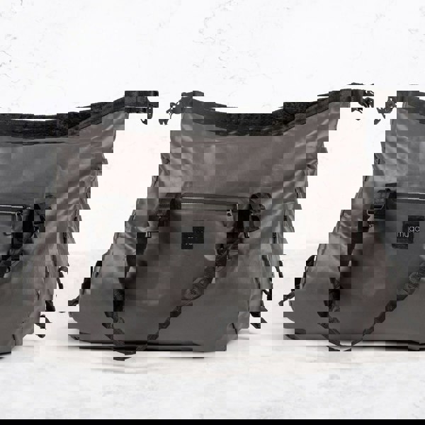 Myga Vegan Grey Messenger Yoga Bag