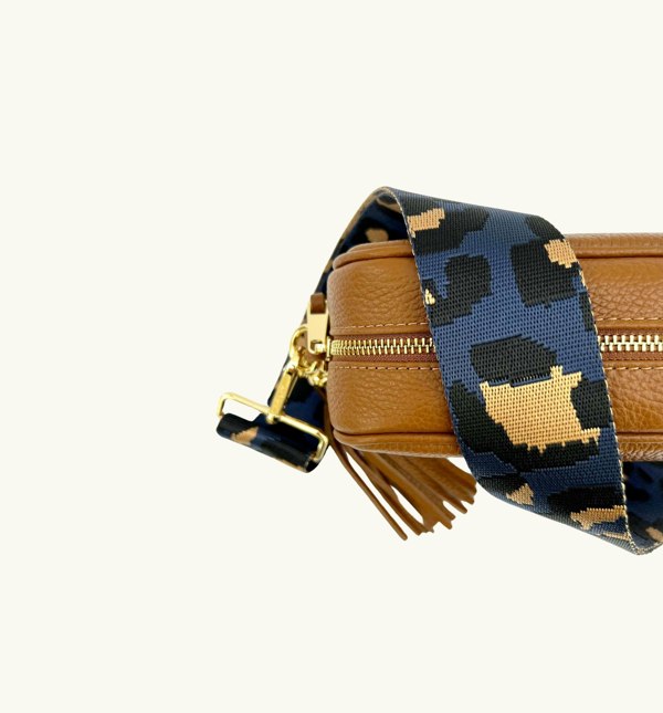 Apatchy Navy Leopard Strap