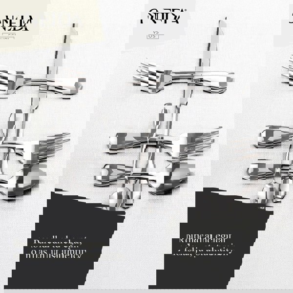 ONEIDA Voss 24 Pieces Cutlery set- Stainless Steel - 6 Person Place Setting