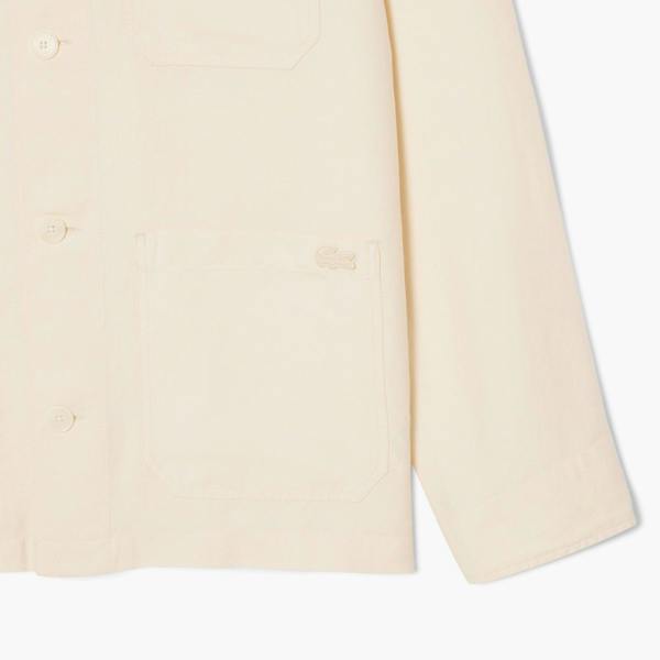 Lacoste CH1841 Linen Blend Overshirt