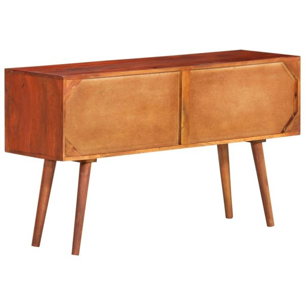 Berkfield Sideboard 110x30x59 cm Solid Wood Mango