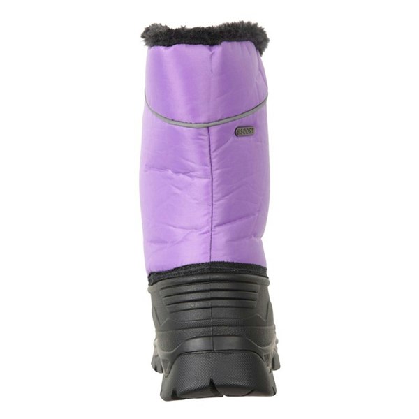 Mountain Warehouse Childrens/Kids Whistler Adaptive Snow Boots - Dark Purple