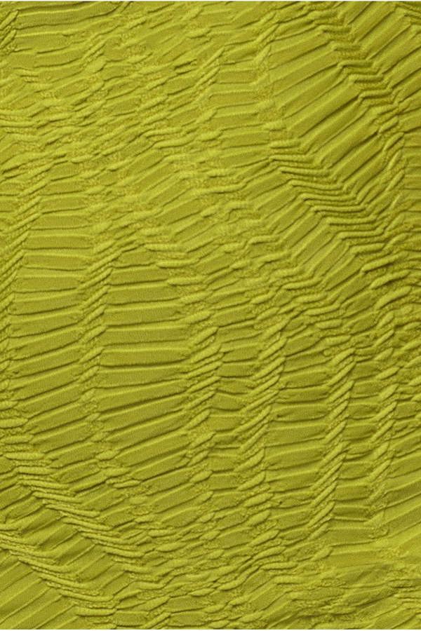 Front Knot Twist Midi Dress - Lime Green DR4409