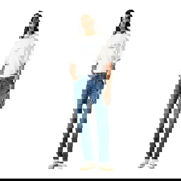 Levis Mens 505 Straight Leg Regular Jeans - Blue - 