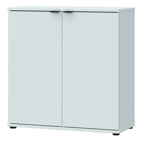 Furniture To Go Ganymede 2 Door Cupboard in Light Grey