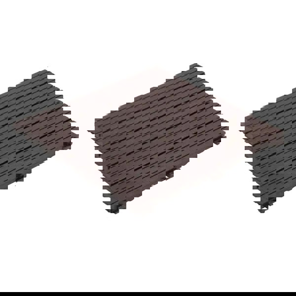 Oseasons Cosmpolitan (Pack of 10) ECO Interlocking 30x30cm Decking Tiles in Coffee