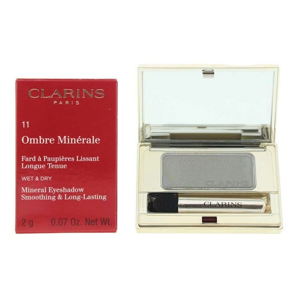 Clarins Ombre Minérale Smoothing & Long-Lasting 11 Silver Green Cosmetics 2g
