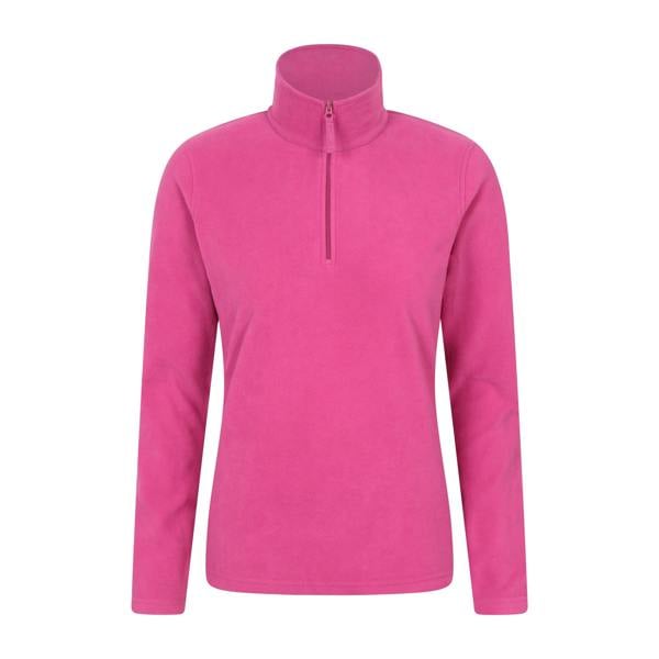 Mountain Warehouse Womens Camber II Fleece Top - Dark Pink