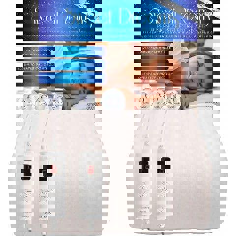 Sweet Dreams Electric Blanket Super King Bed Size Machine Washable Elasticated Skirt - Overheat Safety