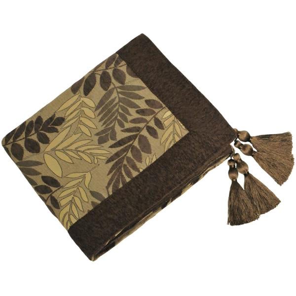 Riva Home Fern Throw - Mocha