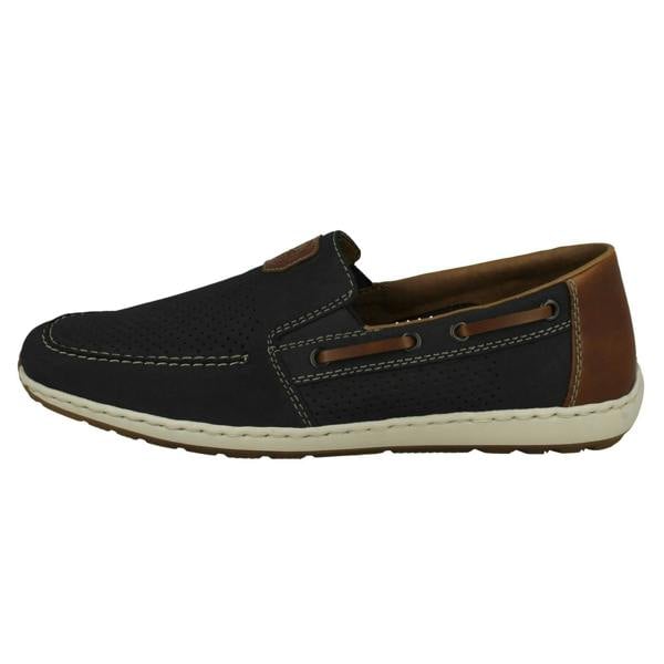 Rieker Mens Rieker Cut Out Detailed Summer Slip On Shoes 08866