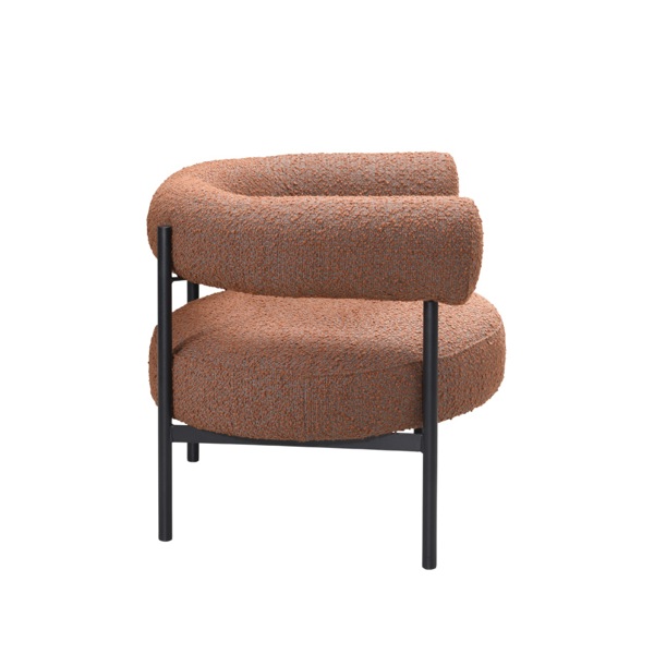 Eclipse Occasional Chair - Burnt Orange