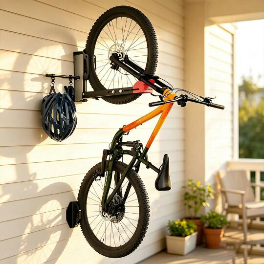 Havendro Bike Wall Mount Swivel Rotating Rack Garage Storage Hook MTB Road Electric Bike