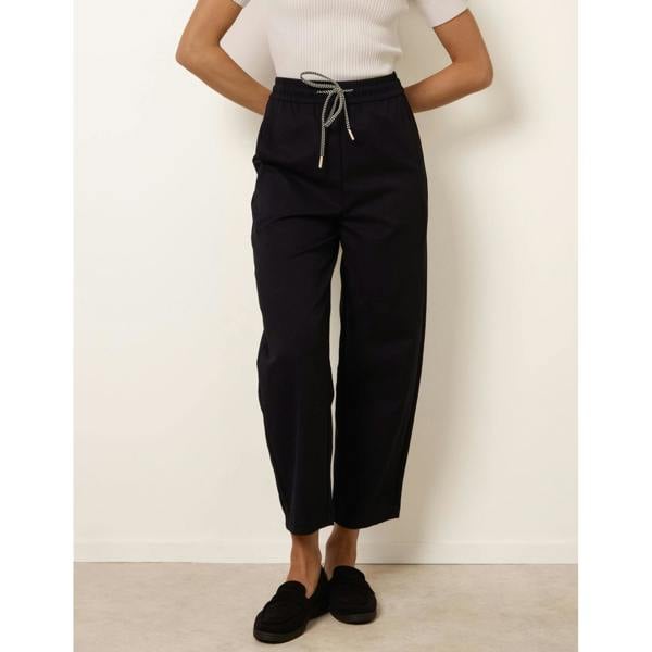 Blue Vanilla Elastic Waist Drawstring Trousers