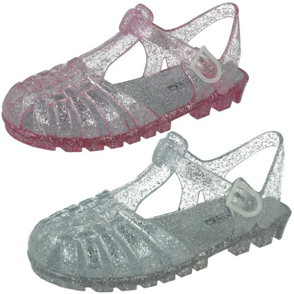 Spot On Girls Spot On Glitter Jelly Sandals H0353