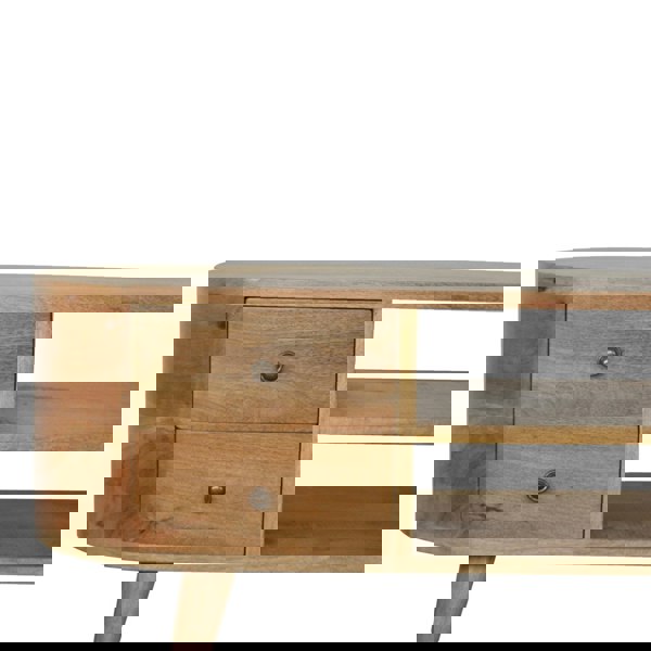 Artisan Furniture Solid Wood Rounded Entertainment Unit