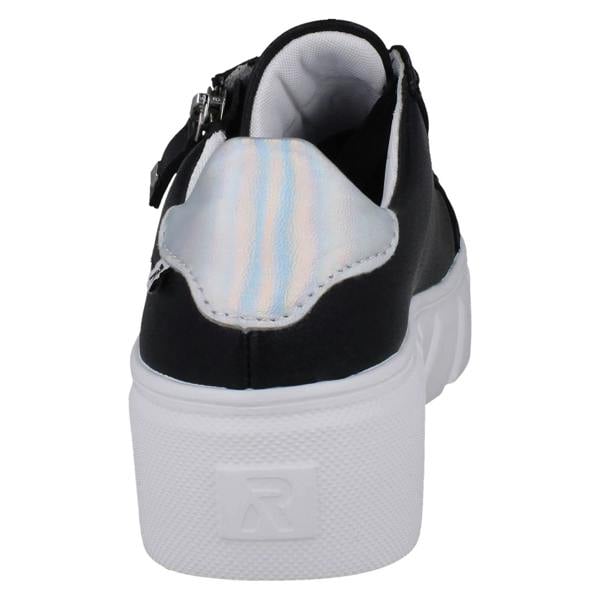 Rieker Ladies Rieker Sport Punched Detail Wedge Trainers W2605