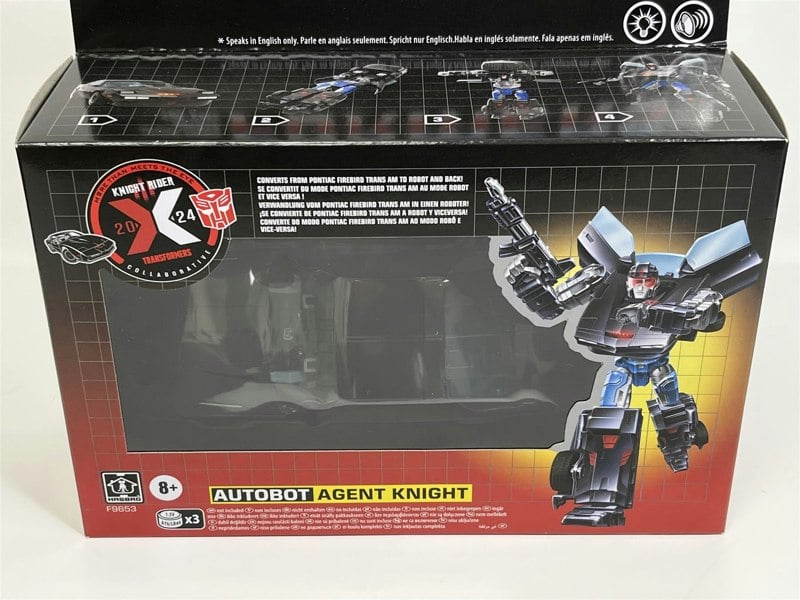 Hasbro Transformers Heroic Autobot Knight Rider Agent Knight Light and Sound Hasbro F9653