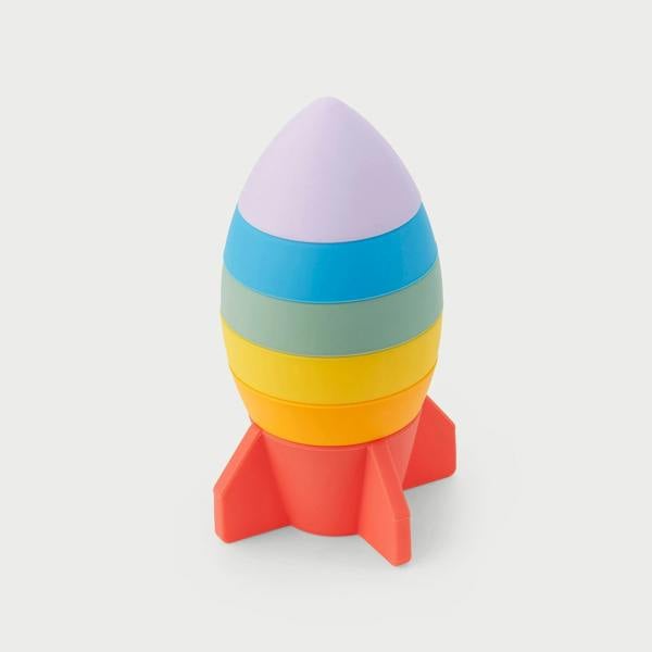 tickit SiliSoft® Rocket Stacker (Rainbow)