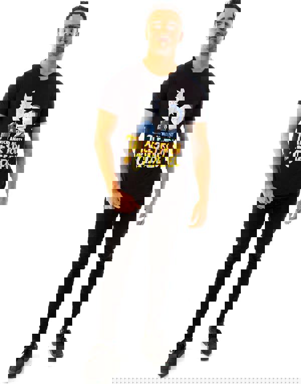 Rick And Morty Mens Black Short Sleeved T-Shirt