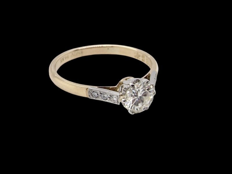 Vintage Tom A vintage diamond solitaire ring