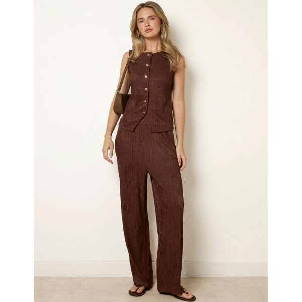Blue Vanilla Wide Leg Trousers