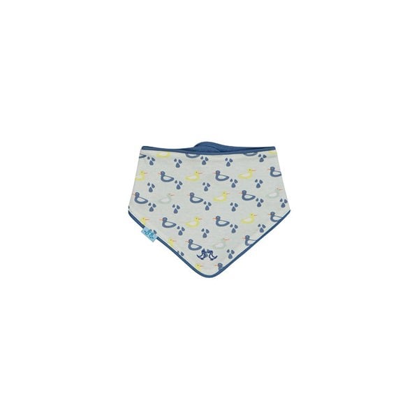 Luca and Rosa Ducks Pack of 2 Blue Baby Boys Bibs