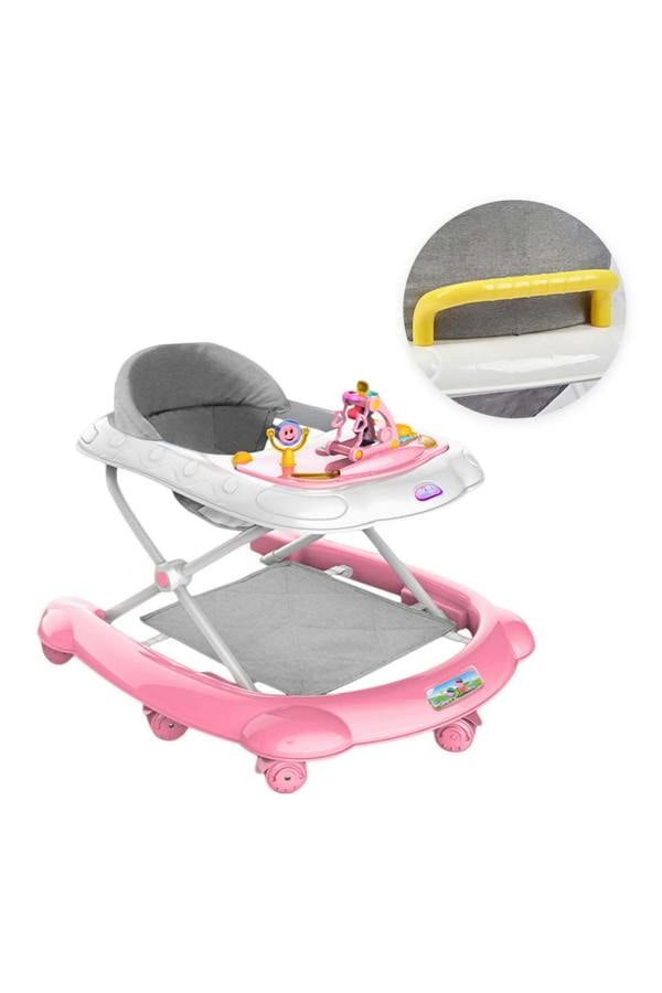 Living and Home Foldable & Adjustable Baby Walker