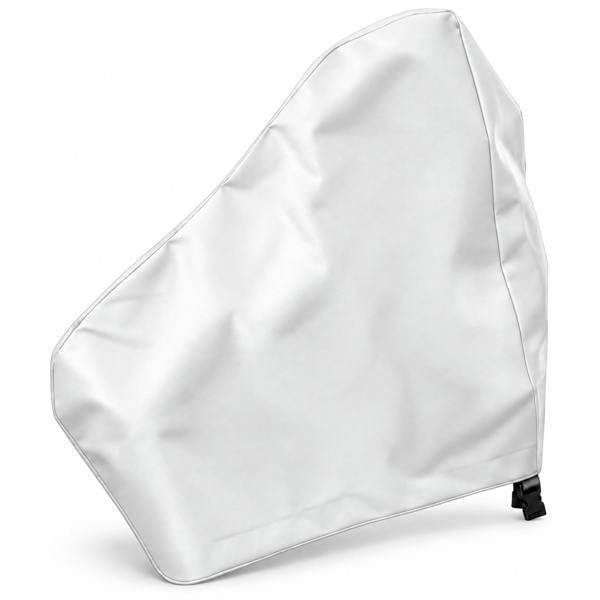 HTD Caravan Hitch Cover White HTD Faux Leather Tow Hitch Protector
