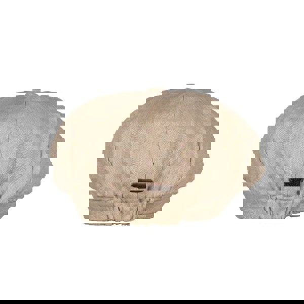 Carlyle Herringbone Linen Newsboy Cap - Unisex Design