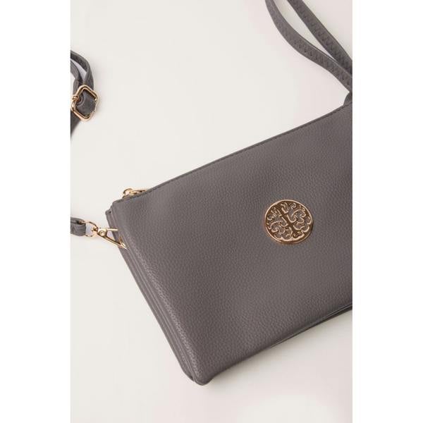 Blue Vanilla Clutch Pouch With Strap