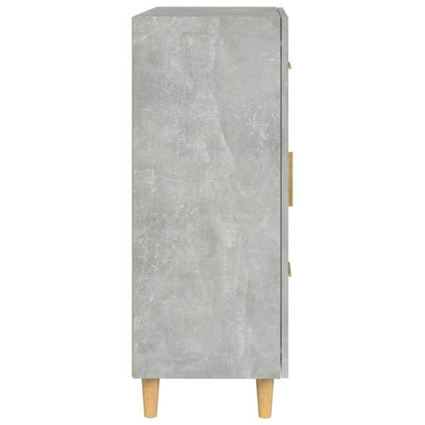 Berkfield Sideboard Concrete Grey 69,5x34x90 cm Engineered Wood