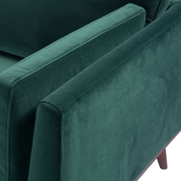 Mickey 3 Seat Sofa - Emerald Green