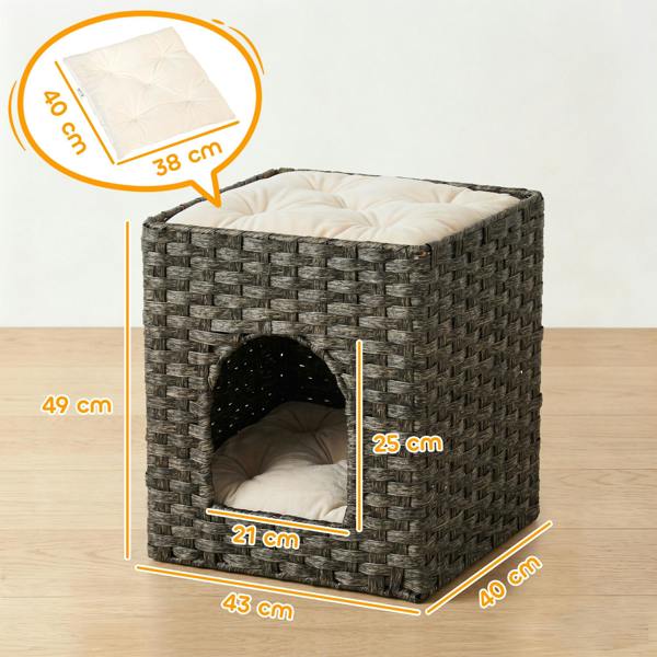 Rattan Cat House