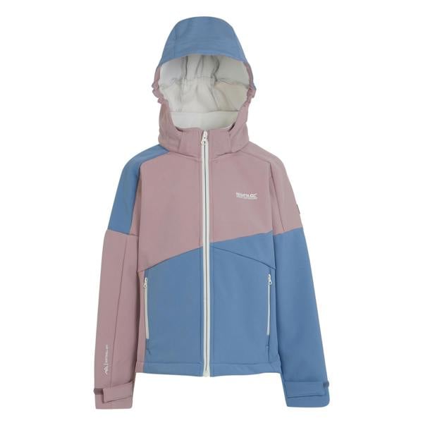 Regatta Kids Acidity VII Soft Shell Jacket - Heather/Coronet Blue