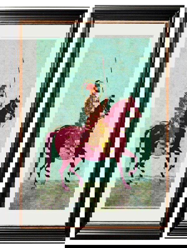 Exceptional Art Mughals - Horsemen
