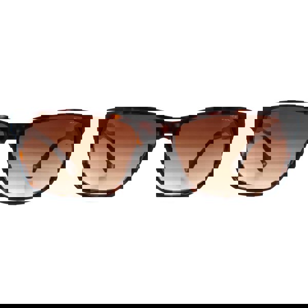 Police Sunglasses SPLB40N Arcade 2 0722 Shiny Dark Havana Brown Gradient