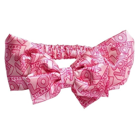 Onomato! LOL Printed Bow Hairband One Size Pink