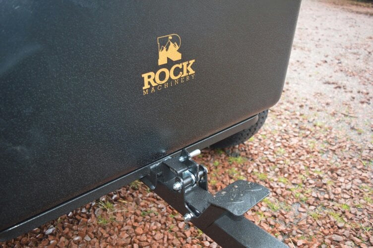 Rock Machinery ATV 4 Wheel Tipping Trailer 1500lb