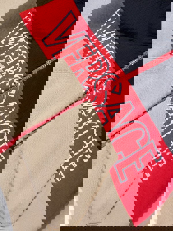Versace Boys Logo Zip Up Top in Multicolour