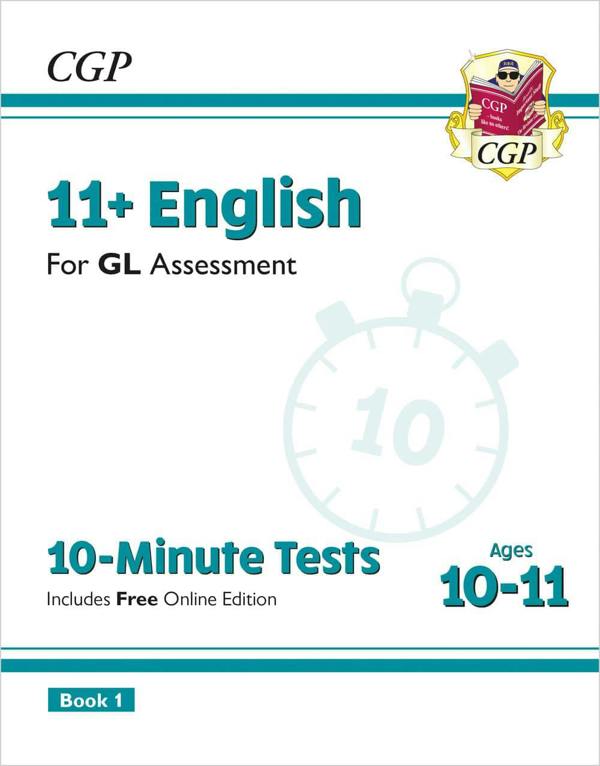 CGP 11+ GL 10-Minute Tests Bundle – Ages 10-11 (Maths, English, Verbal Reasoning, Non-Verbal Reasoning)