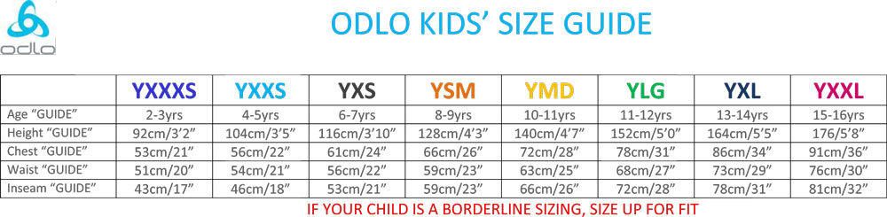 ODLO Kid's Active Warm Eco Base Layer Leggings {O-159219}