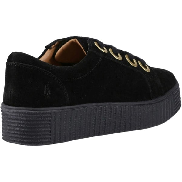 Hush Puppies Tamsin Suede Suede Women's Black Trainers