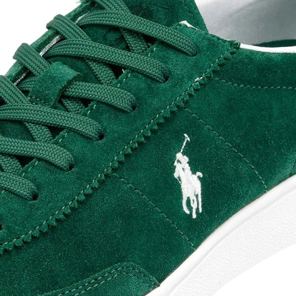 Polo Ralph Lauren Bedford Suede Green/White Trainers